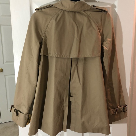 EUC Banana Republic Trench Coat Size Small - Picture 7 of 8
